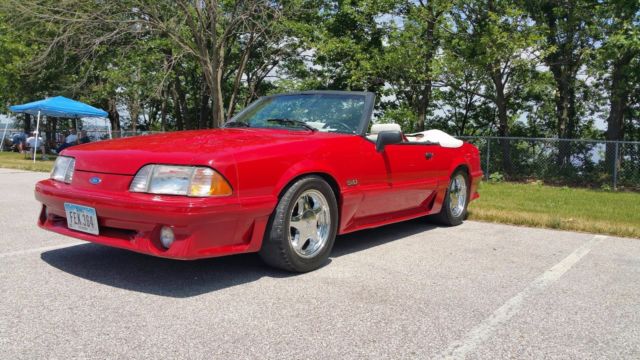 1991 FORD MUSTANG GT/COBRA GT Foxbody Convertible 1991 Ford Mustang GT Convertible