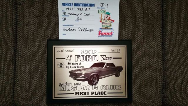 1991 Ford Mustang GT Convertible - photo 9