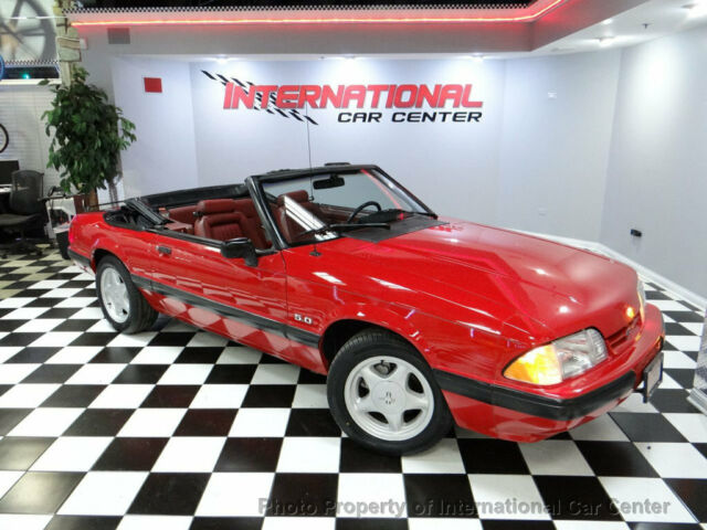 1991 Ford Mustang LX 5.0 Convertible Only 70k Miles Just Serviced 100% Stock! 1991 Ford Mustang 2dr Convertible LX Sport 5.0L