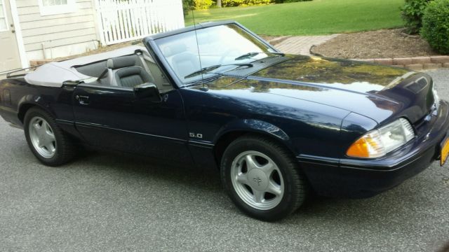1991 Ford Mustang LX 5.0 Convertible **Restored** Original - Unmodified 1991 Ford Mustang