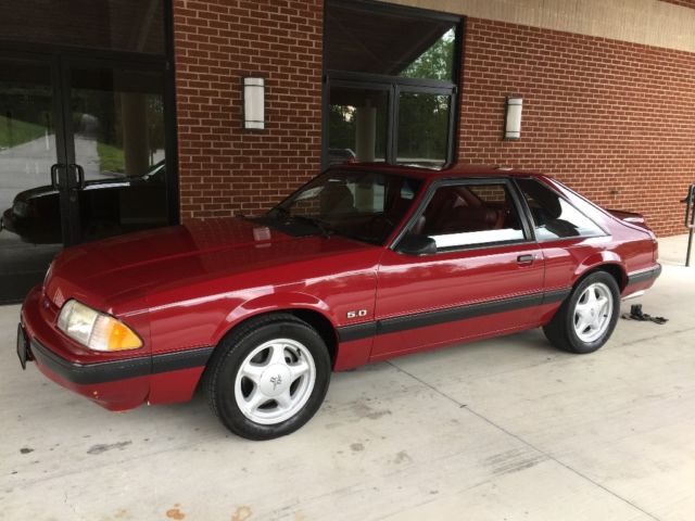 1991 Ford Mustang LX 5.0 Foxbody not Cobra SVT notchback 1991 Ford Mustang Lx 5.0