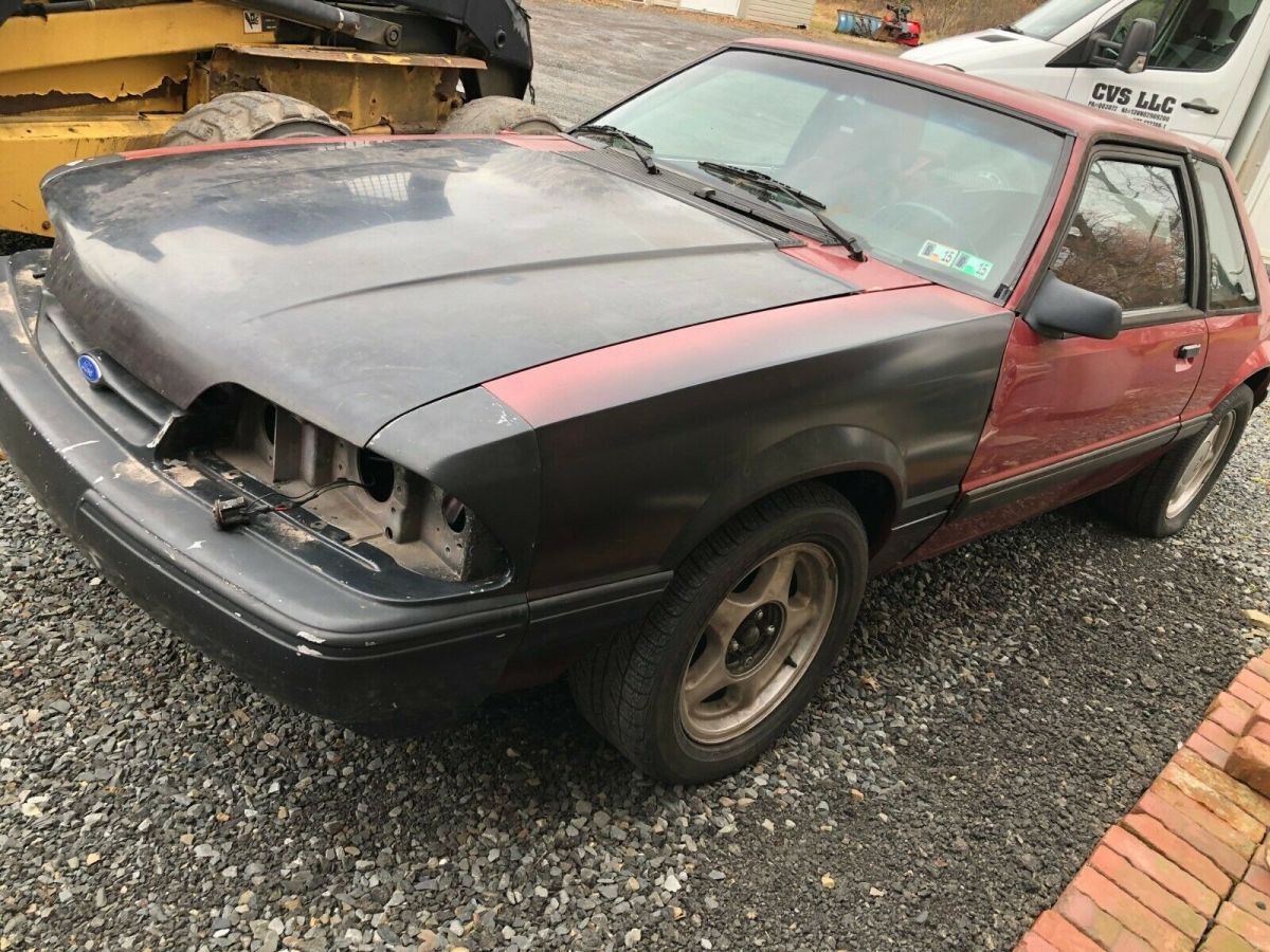 1991 Ford Mustang LX 5.0 notchback "Steeda" 1991 Ford Mustang LX