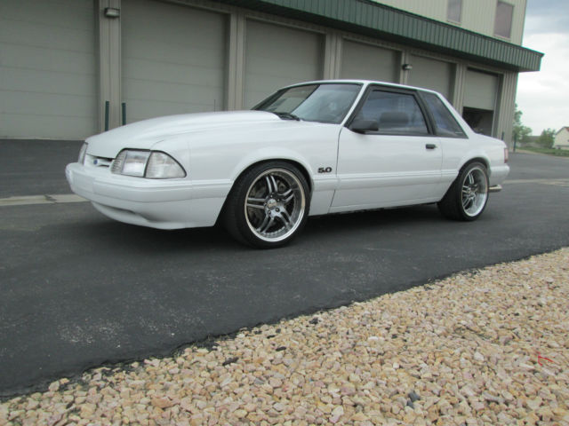1991 Ford Mustang LX Sedan Coupe Notch IRS 5.0L 1991 Ford Mustang LX