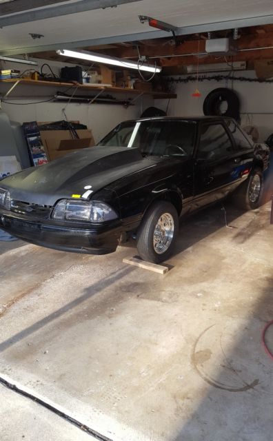 1991 Ford mustang notch 5.0 GM LS project Race car 1991 Ford Mustang lx