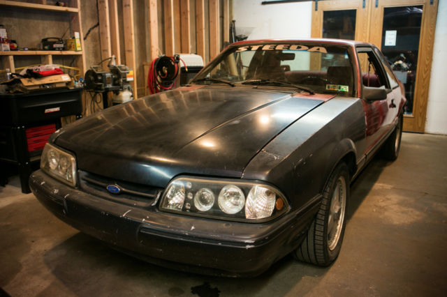 1991 Ford Mustang Original 5.0 LX Notchback Foxbody RARE! NO RESERVE! 302/351 1991 Ford Mustang STEEDA