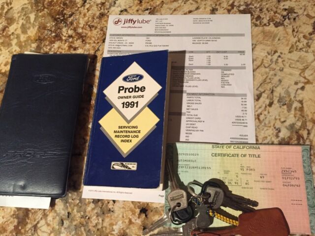1991 Ford Probe LX Performance - photo 9
