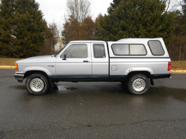 1991 Ford Ranger XLT 4X4 Extended Cab Pickup 2-Door 2.9L LOW MILEAGE OF 76,892 1991 Ford Ranger XLT Extended Cab Pickup 2-Door
