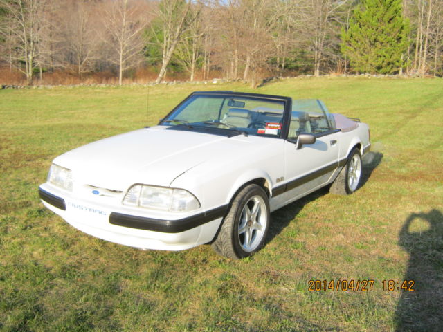 1991 Fox Body Mustang Convertible - Excellent Condition 1991 Ford Mustang