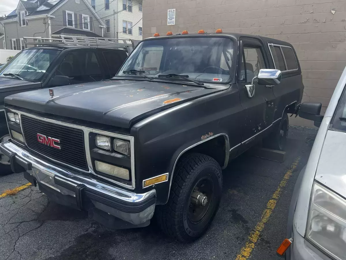 1991 GMC Jimmy SUV Black V15 1991 GMC Jimmy V15