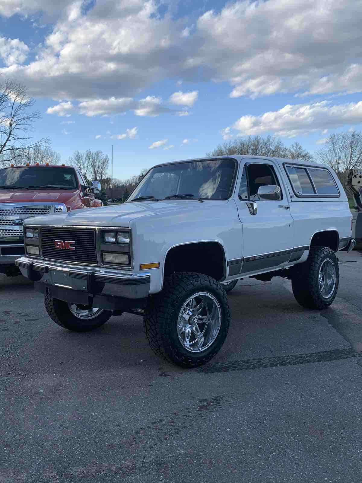 1991 GMC Jimmy SUV White 4WD Automatic V15 1991 GMC Jimmy V15