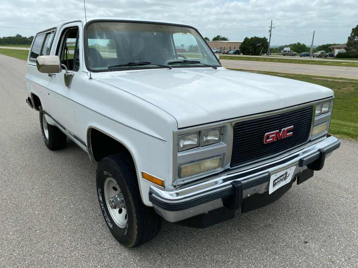 1991 GMC Jimmy K5 Jimmy, 2dr, 4x4, 350ci V8 - Auto, White - photo 2
