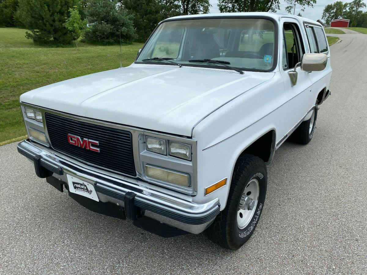 1991 GMC Jimmy K5 Jimmy, 2dr, 4x4, 350ci V8 - Auto, White - photo 4