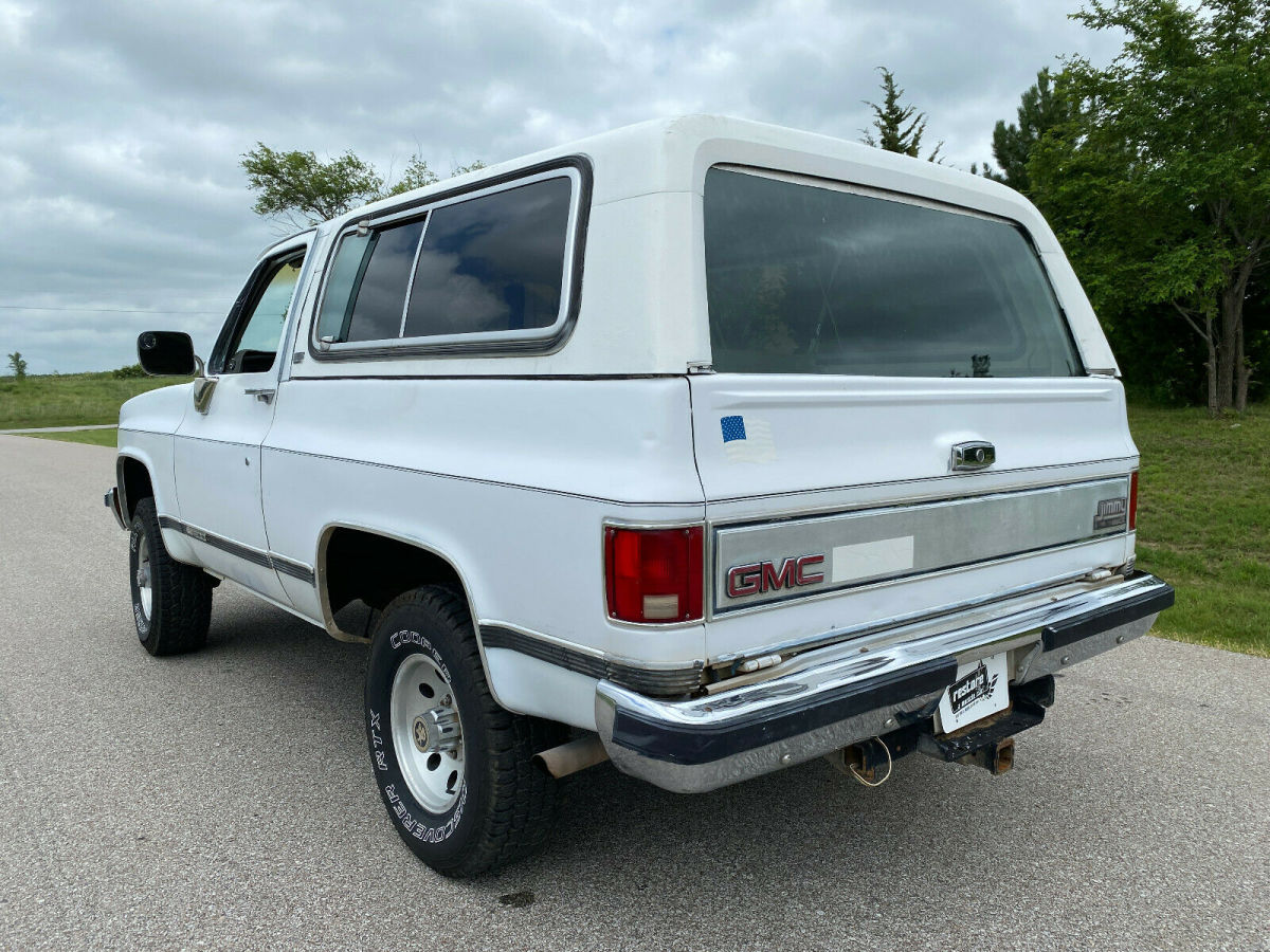 1991 GMC Jimmy K5 Jimmy, 2dr, 4x4, 350ci V8 - Auto, White - photo 5