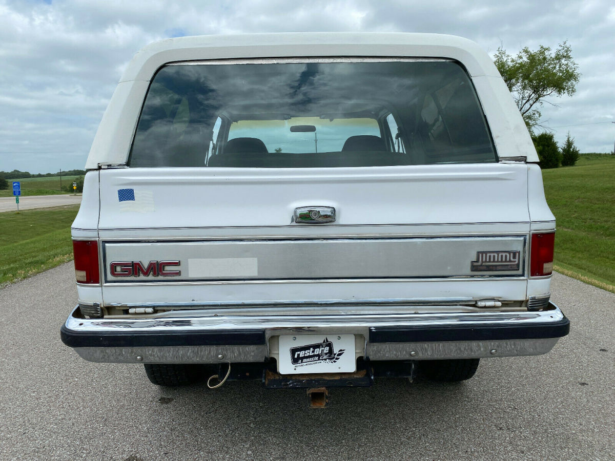 1991 GMC Jimmy K5 Jimmy, 2dr, 4x4, 350ci V8 - Auto, White - photo 6