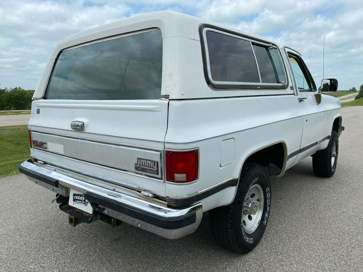 1991 GMC Jimmy K5 Jimmy, 2dr, 4x4, 350ci V8 - Auto, White - photo 7