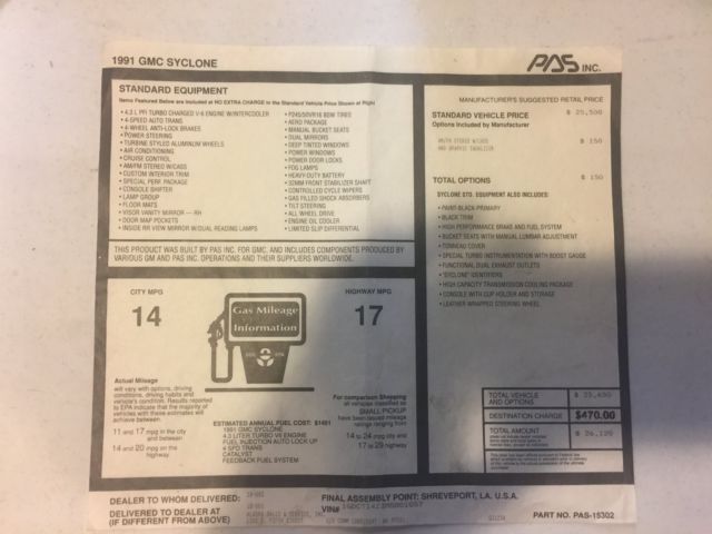 1991 GMC Other - photo 11
