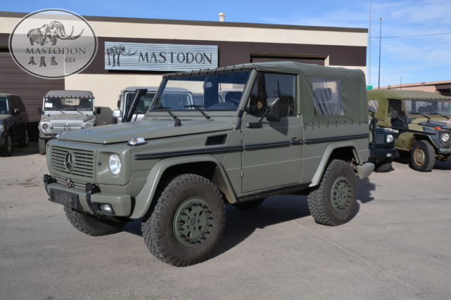1991 Green 4x4 6 cyl 5 speed leather interior A/C Diesel 1991 Mercedes-Benz G-Class 4x4 6 cyl 5 speed G-wagon G-class 463