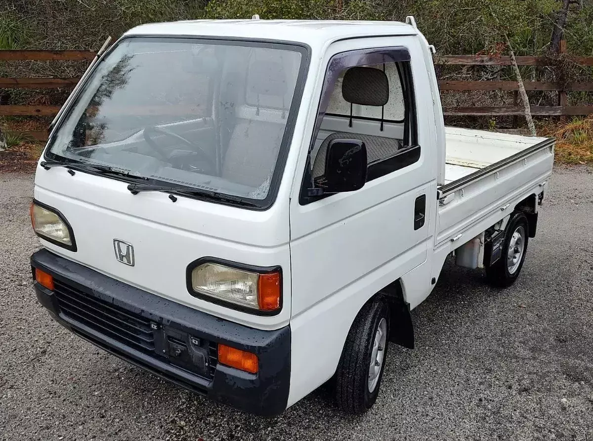 1991 Honda Acty AWD Hi/Low range Kei truck side by side 1991 Honda