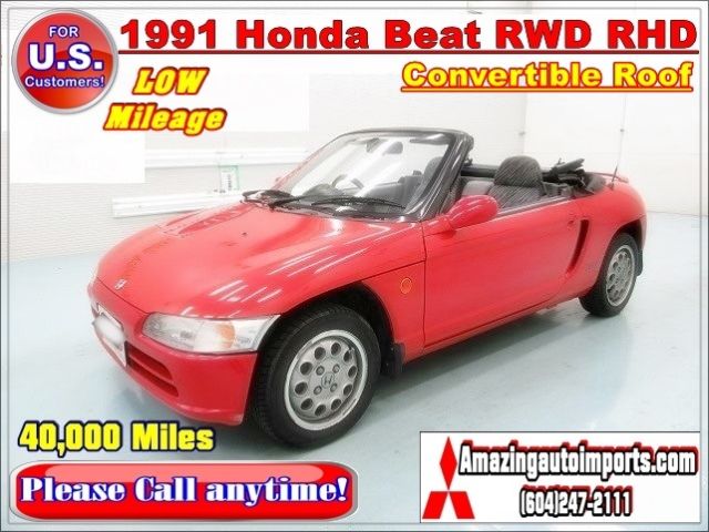 1991 Honda Beat 2dr Convertible 5 spd 1991 Honda Beat Convertible 2dr