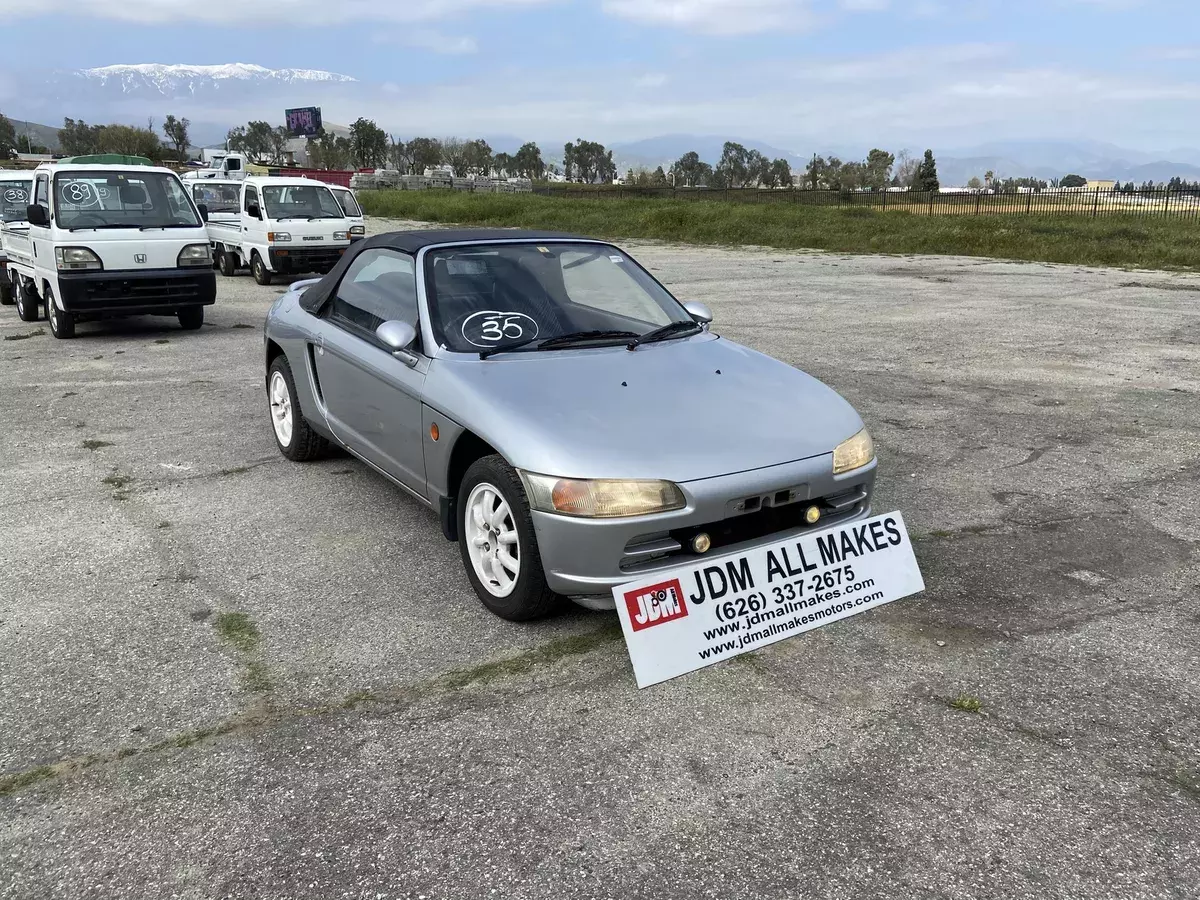 1991 Honda Beat Convertible Soft Top 656CC 5MT 1991 Honda Beat FWD