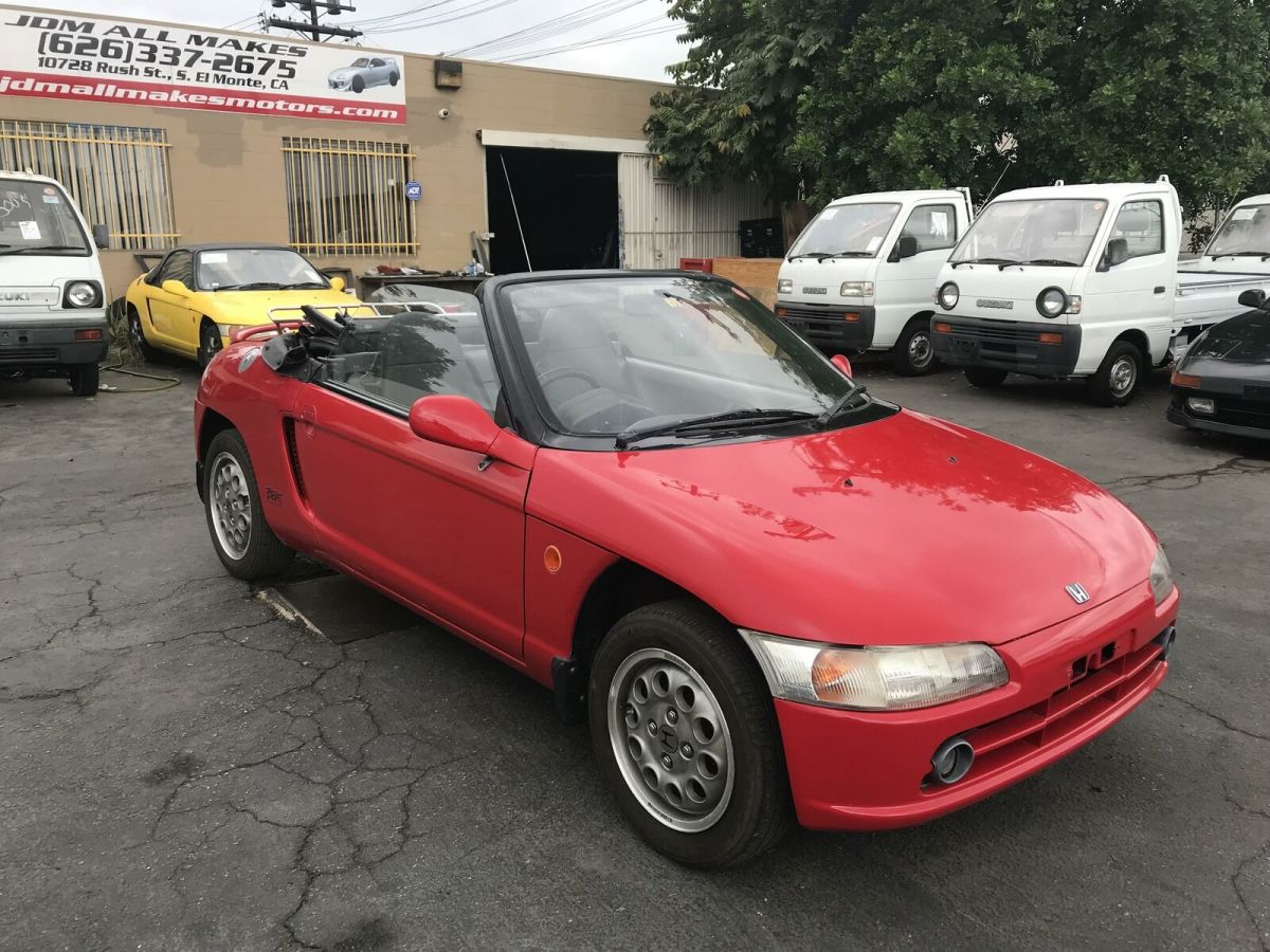 1991 Honda Beat Convertible Soft Top 656CC 63H/P 5MT RWD 1991 Honda Beat