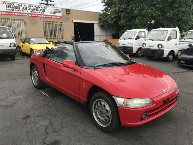 1991 Honda Beat Convertible Soft Top 656CC 63H/P 5MT RWD 13000mi 1991 Honda Beat --