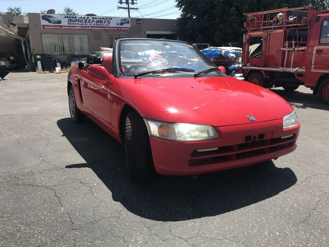 1991 Honda Beat Convertible Soft Top 656CC 63H/P 5MT RWD 63000 mi 1991 Honda Beat Convertible