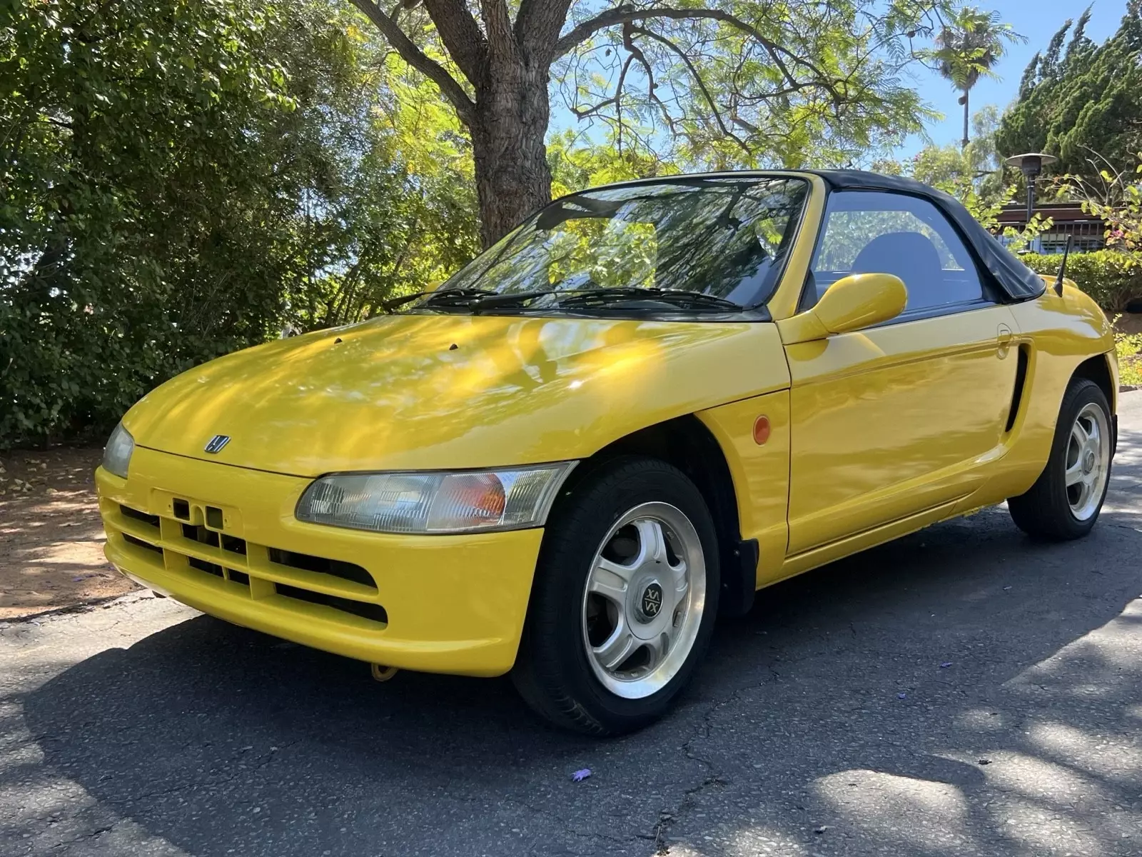 1991 Honda Beat Convertible Yellow 1991 Honda Beat