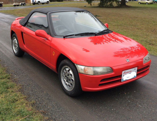 1991 Honda Beat Kei Car New Top Full service Convertible RHD U.S Title 36k miles 1991 Honda Other Beat