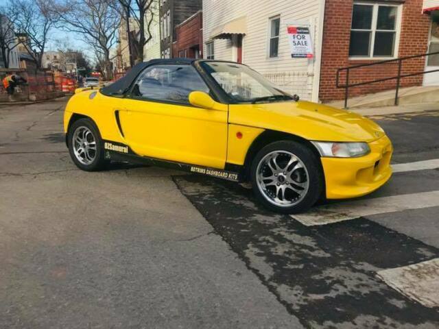 1991 Honda Beat PP1 Kei Convertible Yellow 5 Speed JDM RHD 1991 Honda Beat PP1 Kei Convertible Yellow 5 Speed JDM RHD