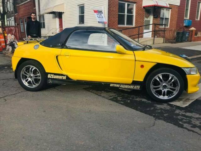 1991 Honda Beat PP1 Kei Convertible Yellow 5 Speed JDM RHD - photo 2