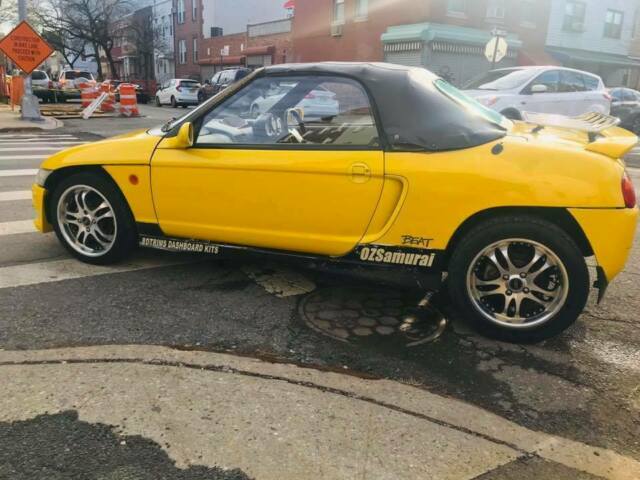 1991 Honda Beat PP1 Kei Convertible Yellow 5 Speed JDM RHD - photo 7