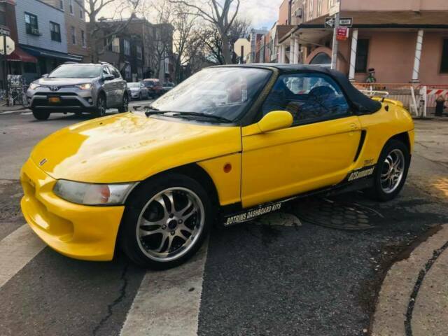 1991 Honda Beat PP1 Kei Convertible Yellow 5 Speed JDM RHD - photo 8