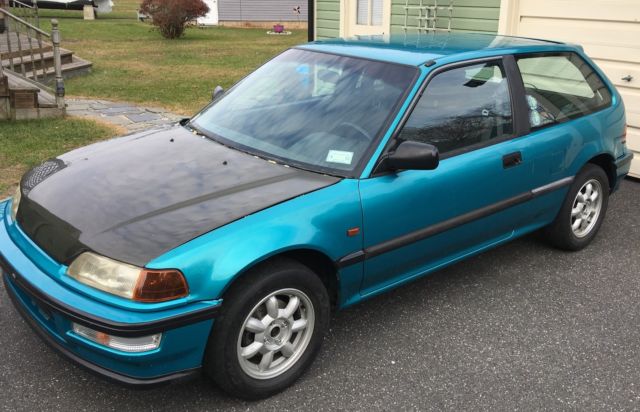 1991 Honda Civic DX w/ EF9 Front - photo 3