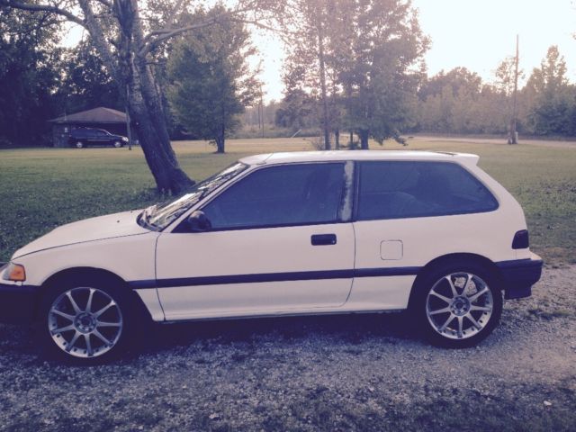 1991 Honda Civic hatchback 1991 Honda Civic