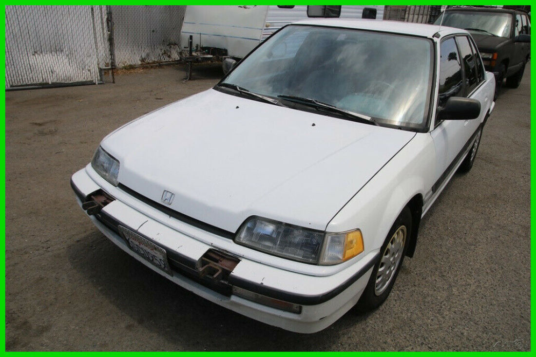 1991 Honda Civic LX Sedan Automatic 4 Cylinder NO RESERVE 1991 Honda Civic LX