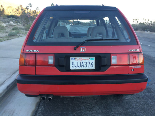 1991 Honda Civic RT4WD Wagon 6MT - photo 7