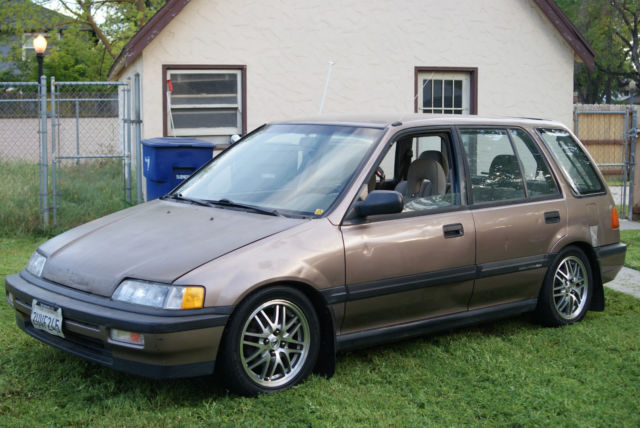 1991 Honda Civic Wagon RT4WD (FREE SHIPPING to LA area or Bay Area) 1991 Honda Civic