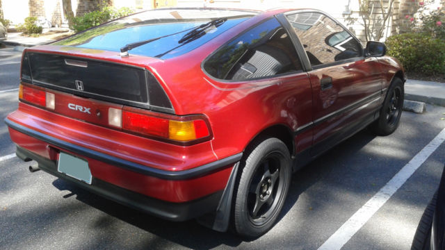1991 Honda CRX DX CLEAN STOCK! 1991 Honda CRX DX