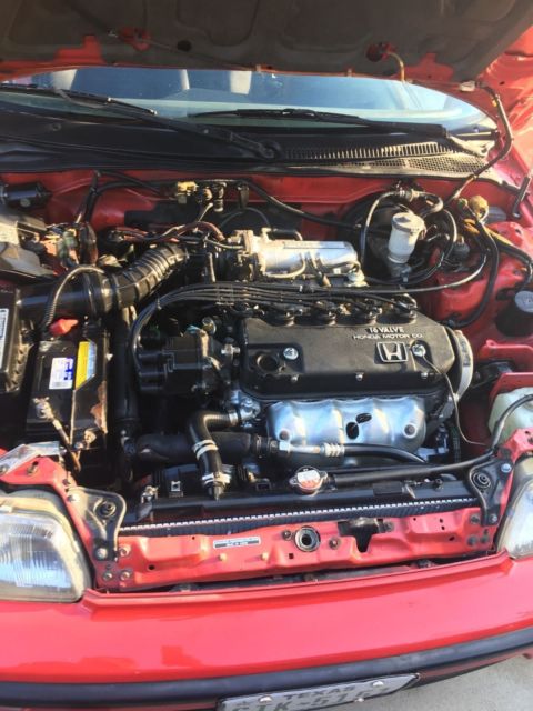 1991 Honda CRX Si Coupe 2-Door - photo 9