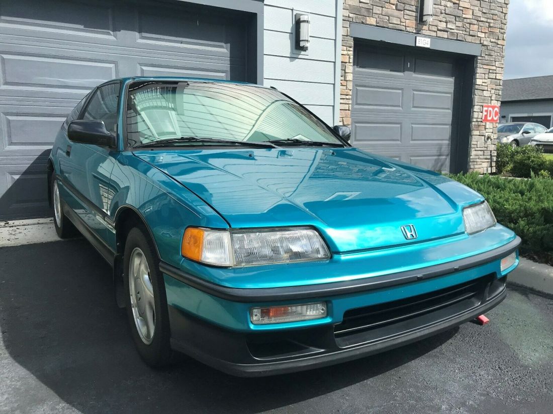 1991 Honda CRX si (Tahitian Peal Green) JDM,OEM,Very Rare Find! 1991 Honda CRX