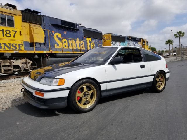 1991 Honda CRX with California BAR legal Acura Integra Type R B18C5 engine LSD 1991 Honda CRX