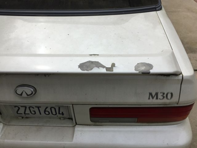1991 Infiniti M30 Base Convertible 2-Door - photo 5