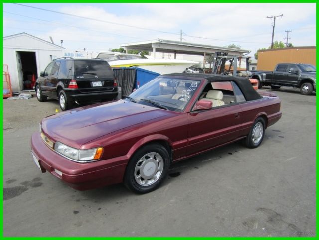 1991 Infiniti M30 Used 3L V6 12V Automatic NO RESERVE 1991 Infiniti M30