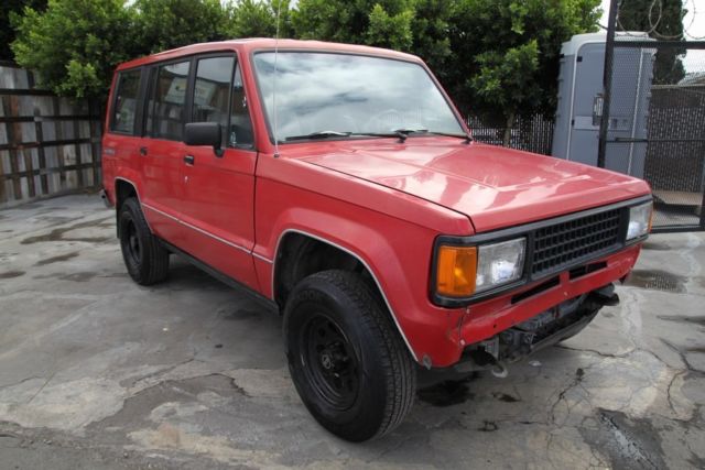 1991 Isuzu Trooper 4WD Manual 4 Cylinder NO RESERVE 1991 Isuzu Trooper