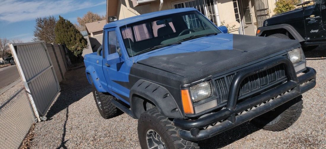 1991 Jeep Comanche Pickup Blue 4WD Manual PIONEER 1991 Jeep Comanche PIONEER