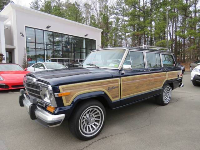 1991 Jeep Grand Wagoneer Base 4dr 4WD SUV 140044 Miles Blue SUV 5.9L V8 Automati 1991 Jeep Wagoneer Base 4dr 4WD SUV