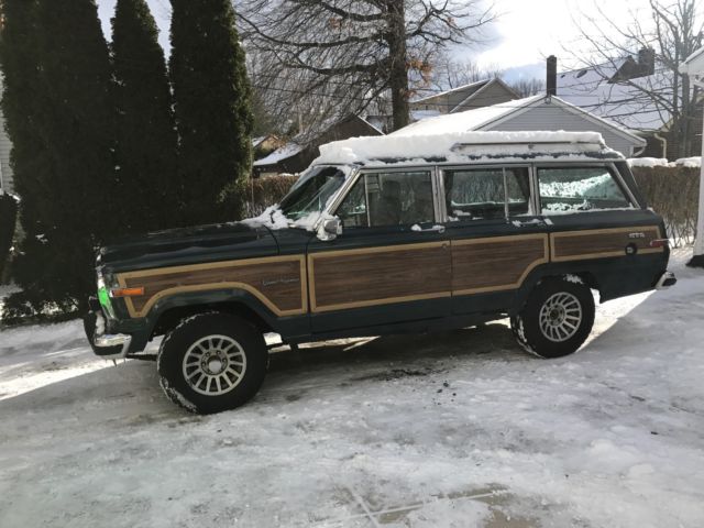 1991 Jeep Grand Wagoneer Final Edition Hunter Green 1991 Jeep Wagoneer Final Edition