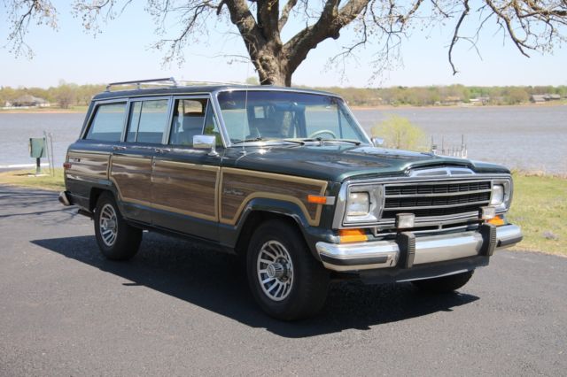 1991 Jeep Grand Wagoneer Hunter Green Final Edition 1 of 150 1991 Jeep Wagoneer