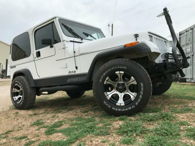 1991 Jeep Wrangler 2 dr S hardtop AC Cool wheels tow bar - photo 12